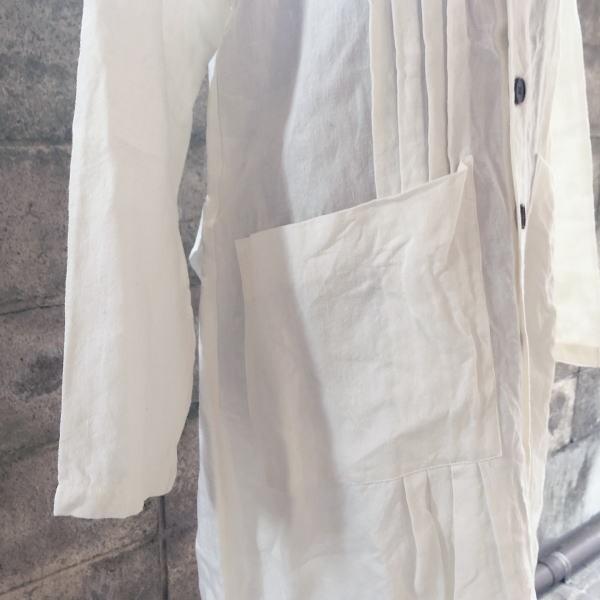 Ichi Antiquite S イチアンティークス 羊飼いコート シロ A3