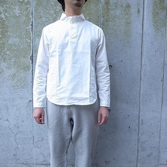 Lolo ロロ 定番プルオーバーシャツ オフホワイト Ls 3 A3 Lolo Ls 3 A 輸入雑貨屋 Bon Eto Vikings 通販 Yahoo ショッピング