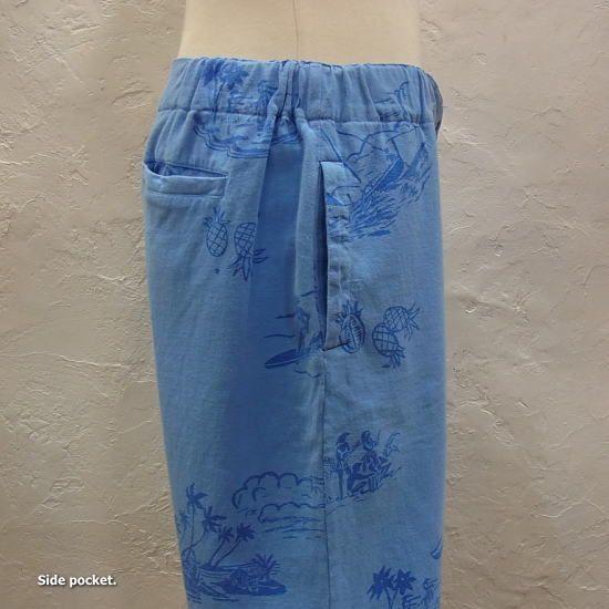 RIDING HIGH(ライディングハイ) ハワイアンビーチショートパンツ　ブルー | RIDING HIGH | 02