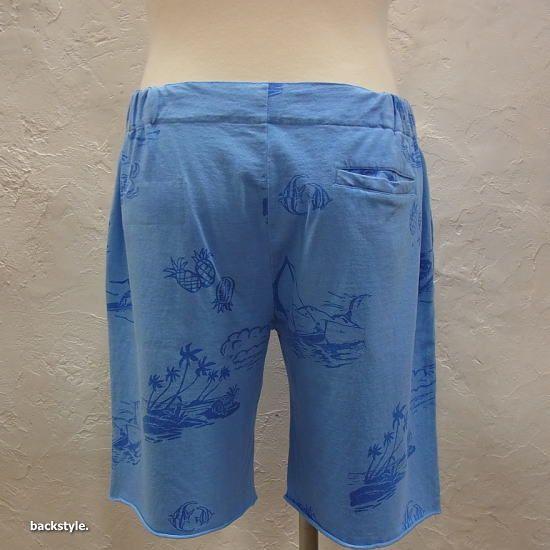 RIDING HIGH(ライディングハイ) ハワイアンビーチショートパンツ　ブルー | RIDING HIGH | 03