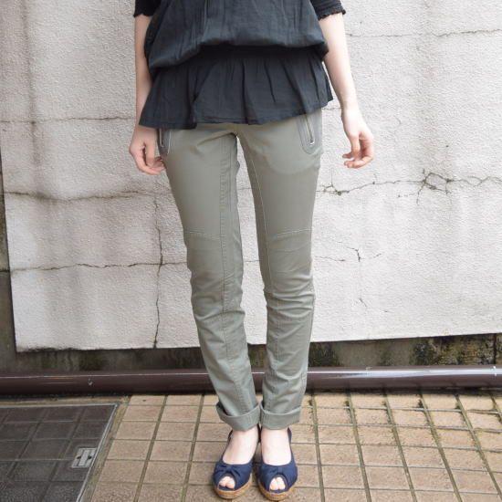 SACK'S(サックス) ミリタリーストレートパンツ オイルグリーン | 