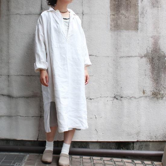 1800 Sアンティークフレンチリネンロングシャツワンピース A5 Ate 01 輸入雑貨屋 Bon Eto Vikings 通販 Yahoo ショッピング