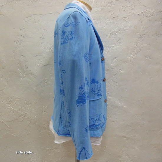 RIDING HIGH(ライディングハイ) ハワイアンビーチジャケット　ブルー | RIDING HIGH | 05