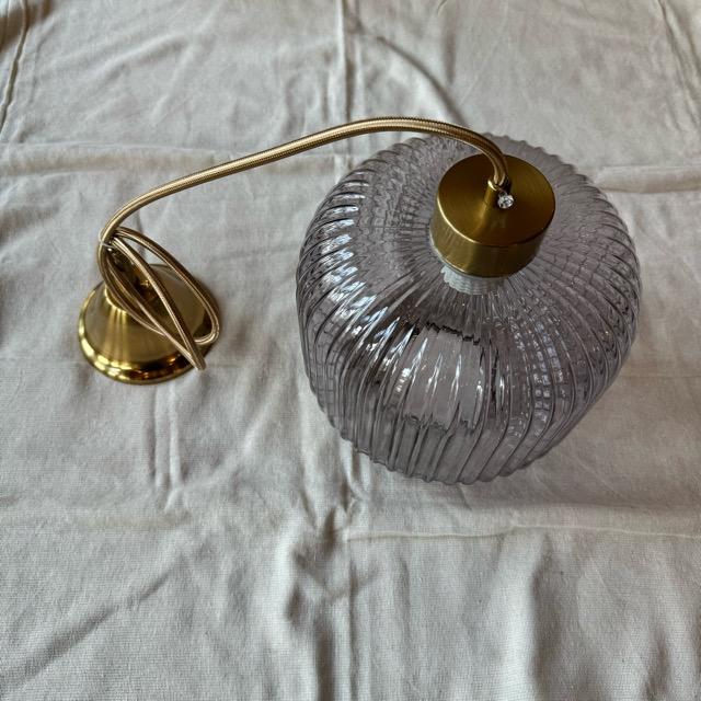 吊照明 ペンダントランプ Glaicerグレイシャー 1灯 全3色 ブルー