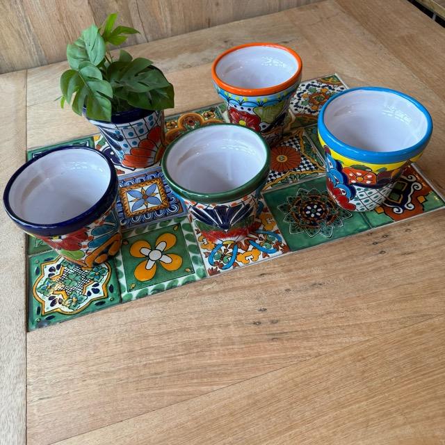 メキシコ グアナファト焼 プランターL 生活雑貨 ガーデニング メキシコ グアナファト焼 プランターL 生活雑貨 ガーデニング