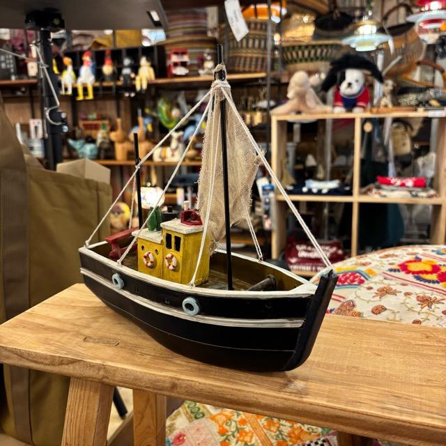 China Antique Design Boat Object 中国 アンティーク調 船のオブジェ 置物 インテリア雑貨 ギフト 飾り |  | 02