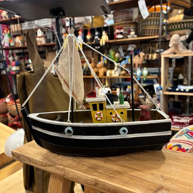 China Antique Design Boat Object 中国 アンティーク調 船のオブジェ 置物 インテリア雑貨 ギフト 飾り |  | 05