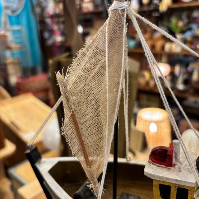 China Antique Design Boat Object 中国 アンティーク調 船のオブジェ 置物 インテリア雑貨 ギフト 飾り |  | 08