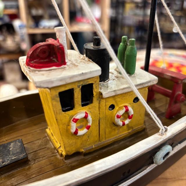China Antique Design Boat Object 中国 アンティーク調 船のオブジェ 置物 インテリア雑貨 ギフト 飾り |  | 09