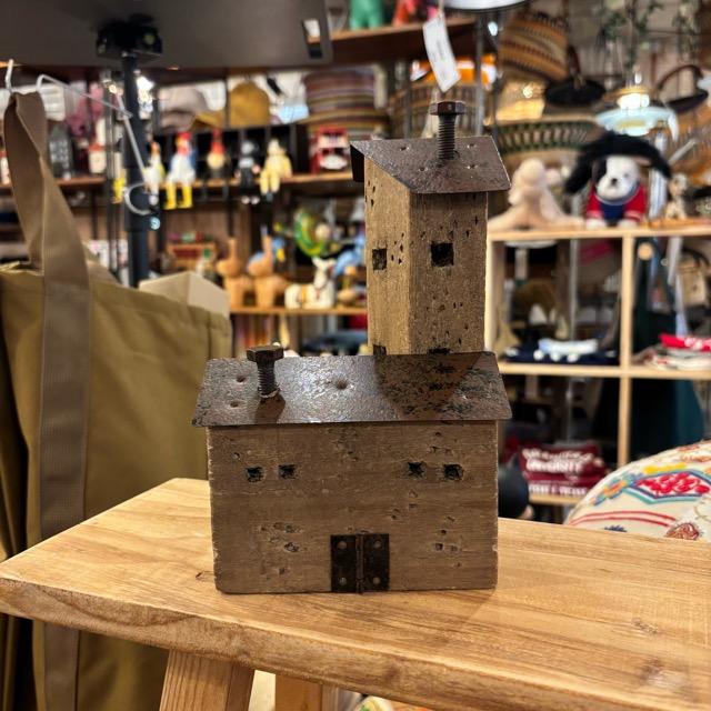 China Wood House Object 2Type 中国 ウッドハウスオブジェ 2種 置物 インテリア雑貨 ギフト 飾り |  | 16