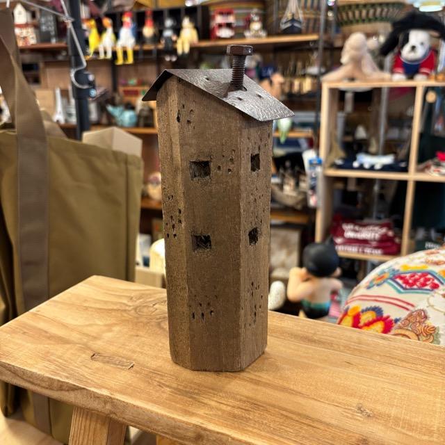 China Wood House Object 2Type 中国 ウッドハウスオブジェ 2種 置物 インテリア雑貨 ギフト 飾り |  | 03