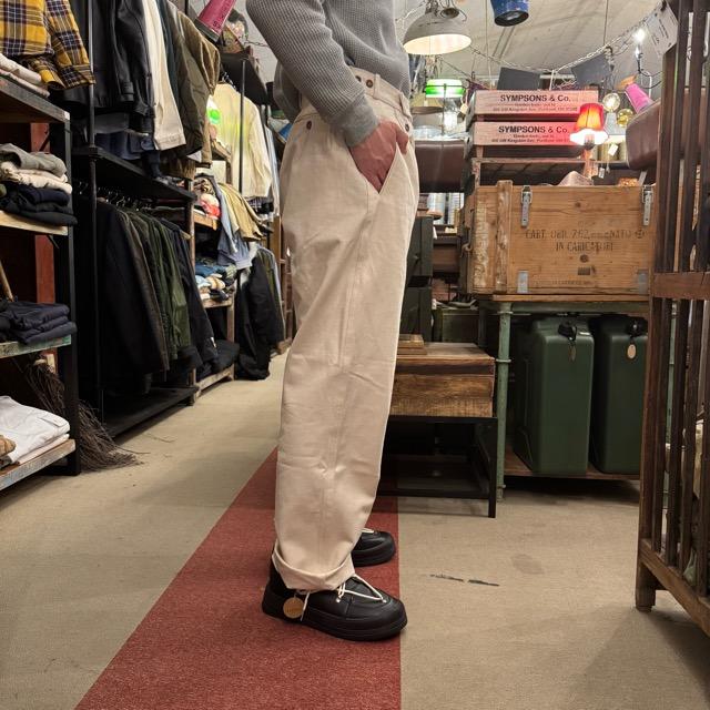 ドイツタイプ NAVY トロピカル グルカパンツ ナチュラル ドイツ軍