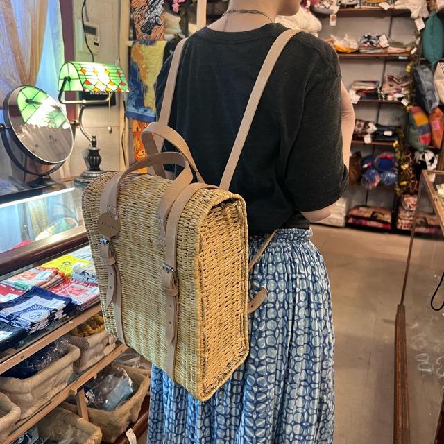 ストローカゴ リュック　ファッション　リュックサック　バスケットリュック　おでかけ　旅行 |  | 11