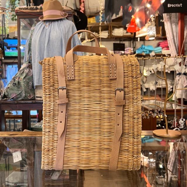 ストローカゴ リュック　ファッション　リュックサック　バスケットリュック　おでかけ　旅行 |  | 01