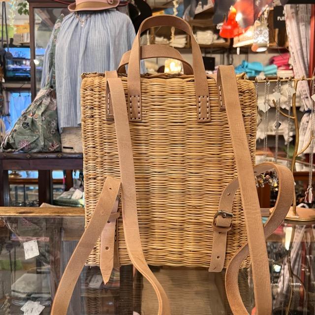 ストローカゴ リュック　ファッション　リュックサック　バスケットリュック　おでかけ　旅行 |  | 03