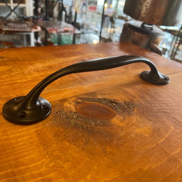 Iron handle Matte black ドアノブ ハンドル マットブラック