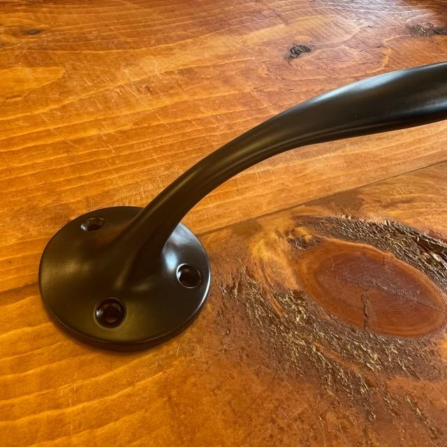 Iron handle Matte black ドアノブ ハンドル マットブラック