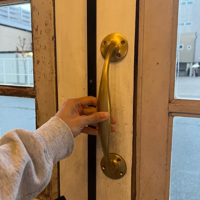 Iron handle antique gold ドアノブ ハンドル アンティークゴールド