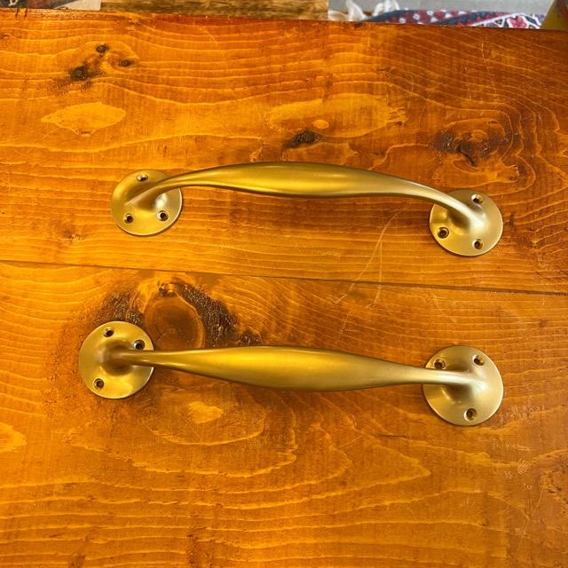 Iron handle antique gold ドアノブ ハンドル アンティークゴールド