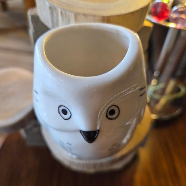 シナリー モチーフフラワーベース　陶器製　花瓶　一輪挿し　フクロウ |  | 01