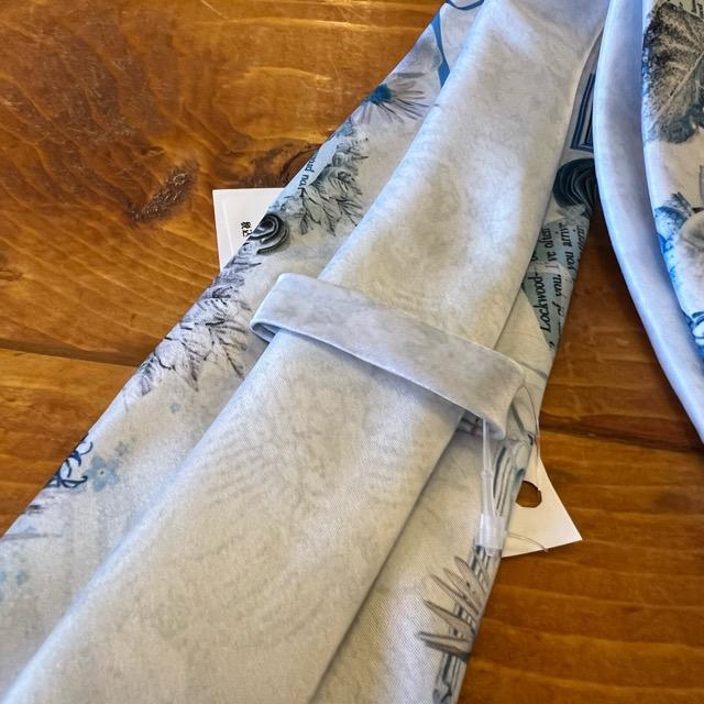 TOPANGA Accessory ヘリテージタイ　Blue　Antique　　ブルーアンティーク　ネクタイ　プレゼント　フォーマル　カジュアル　クラシック　ヴィンテージ　 |  | 03
