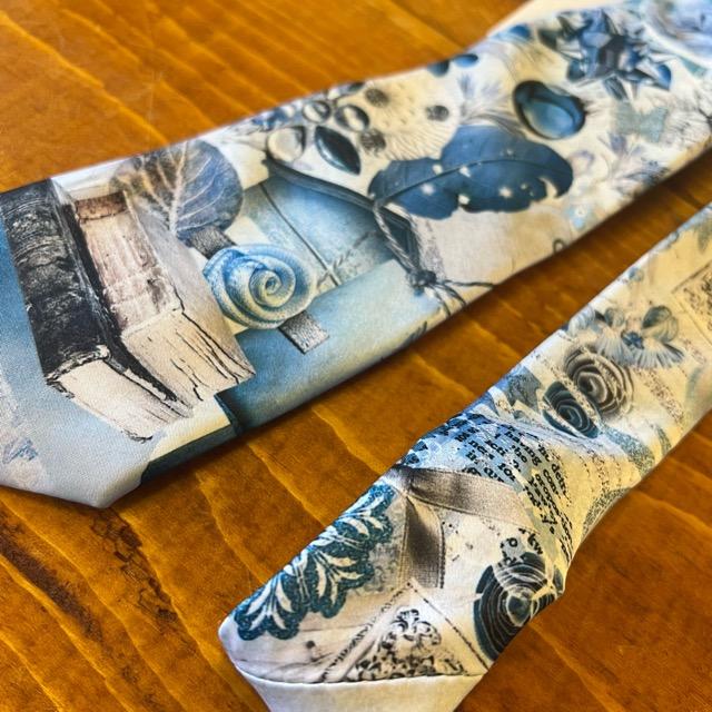 TOPANGA Accessory ヘリテージタイ　Blue　Antique　　ブルーアンティーク　ネクタイ　プレゼント　フォーマル　カジュアル　クラシック　ヴィンテージ　 |  | 05