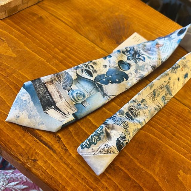 TOPANGA Accessory ヘリテージタイ　Blue　Antique　　ブルーアンティーク　ネクタイ　プレゼント　フォーマル　カジュアル　クラシック　ヴィンテージ　 |  | 06