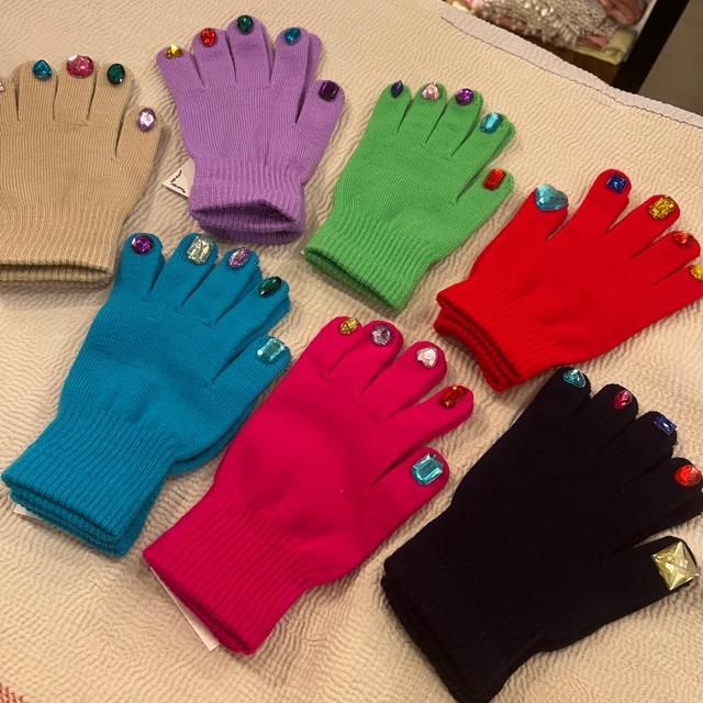 TOPANGA Accessory　Jewel nail  knit  glove ７color　ジュエルネイル　手袋　7色 |  | 12