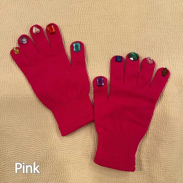 TOPANGA Accessory　Jewel nail  knit  glove ７color　ジュエルネイル　手袋　7色 |  | 02