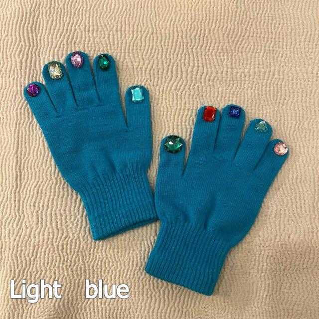 TOPANGA Accessory　Jewel nail  knit  glove ７color　ジュエルネイル　手袋　7色 |  | 04