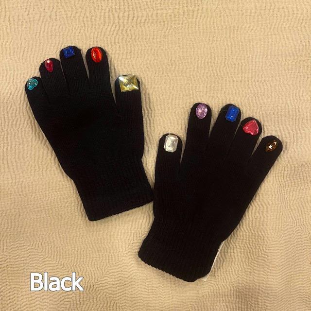 TOPANGA Accessory　Jewel nail  knit  glove ７color　ジュエルネイル　手袋　7色 |  | 07