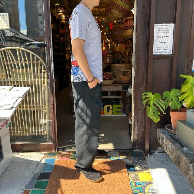 TOPANGA Men's ゾウのバスケ Tシャツ　グレー　ファッション　メンズ　カットソー　半袖　プリントTシャツ TOPANGA Men's ゾウのバスケ Tシャツ グレー ファッション