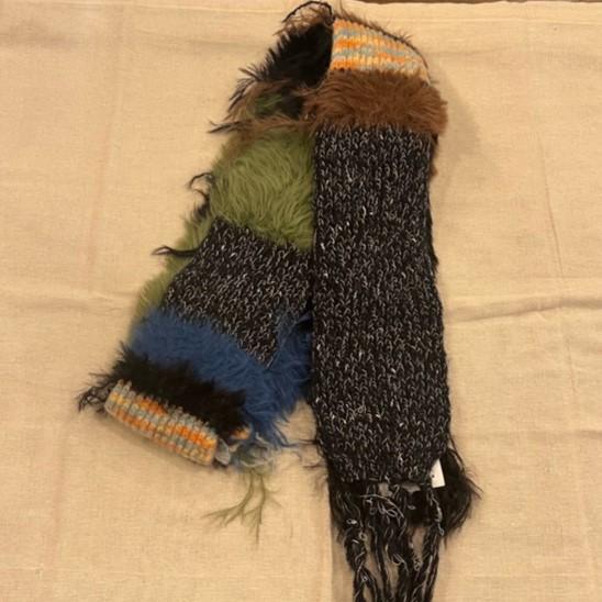 TOPANGA Accessory　Fur＆Knitted　Slim　Muffler　２Color　　ファー　スリムマフラー　マフラー |  | 10
