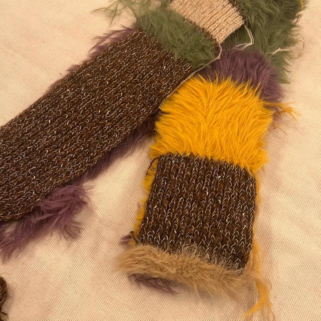 TOPANGA Accessory　Fur＆Knitted　Slim　Muffler　２Color　　ファー　スリムマフラー　マフラー |  | 06