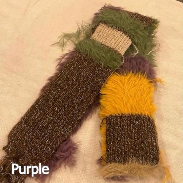 TOPANGA Accessory　Fur＆Knitted　Slim　Muffler　２Color　　ファー　スリムマフラー　マフラー |  | 03