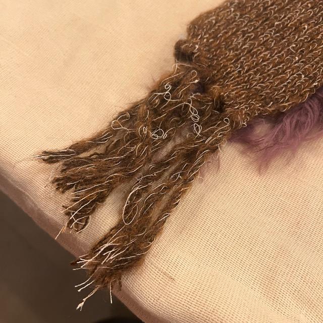 TOPANGA Accessory　Fur＆Knitted　Slim　Muffler　２Color　　ファー　スリムマフラー　マフラー |  | 07