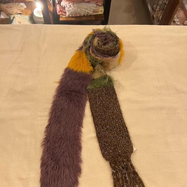 TOPANGA Accessory　Fur＆Knitted　Slim　Muffler　２Color　　ファー　スリムマフラー　マフラー |  | 15