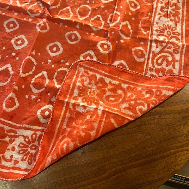 TOPANGA accessory BagruPrint　bandana　E　バグループリント　バンダナ　インド　 |  | 04
