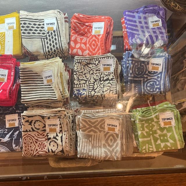 TOPANGA accessory BagruPrint　bandana　E　バグループリント　バンダナ　インド　 |  | 05