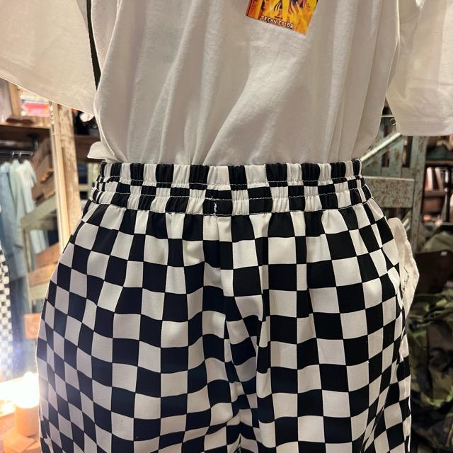 Topanga Lady's  ブロックチェックストレートパンツ　ブラック×ホワイト　Mサイズ　Lサイズ　ファッション　レディース　ボトムス　チェック柄 | ICHI | 05