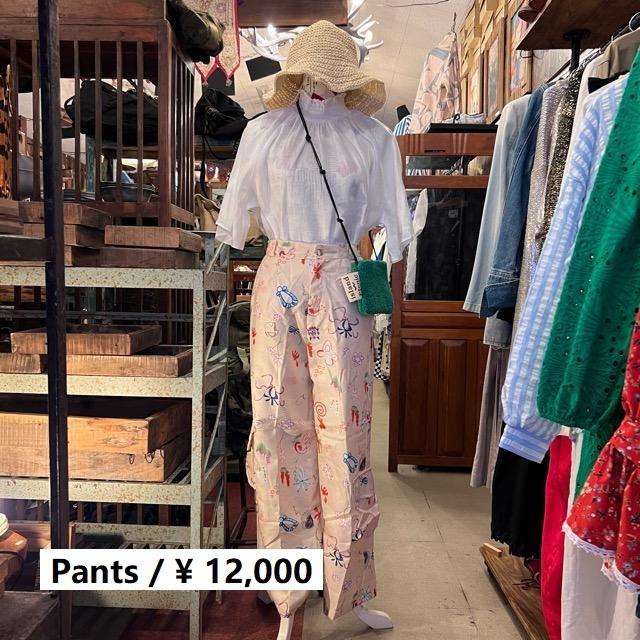 Topanga Lady's フラワーアートカーゴパンツ　ファッション　レディース　スウェット　花柄　カジュアル | 