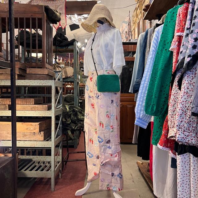 Topanga Lady's フラワーアートカーゴパンツ　ファッション　レディース　スウェット　花柄　カジュアル |  | 02