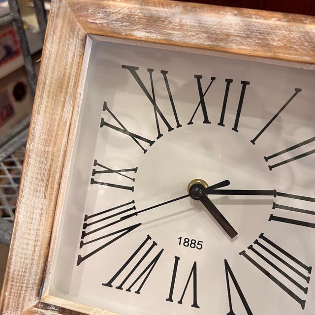 Topanga Furniture　ウッドスクエアウォールクロック　家具　インテリア　時計　ウォールクロック　壁掛け時計 |  | 07