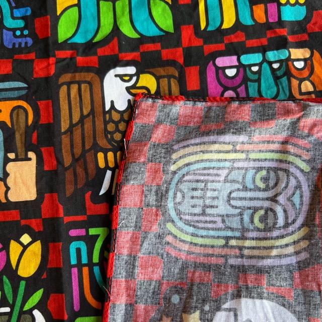 TOPANGA accessory ワンウォッシュコットンバンダナ　lots of characters　50cm×50cm　アクセサリー　バンダナ　小物　ランチクロス　ハンカチ |  | 02