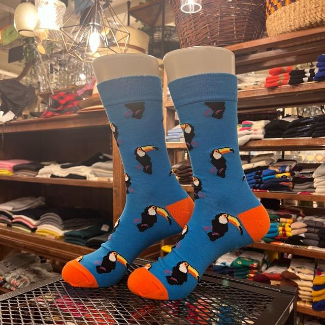 TOPANGA SOCKS Men's　オウムソックス｜abracadabra｜02