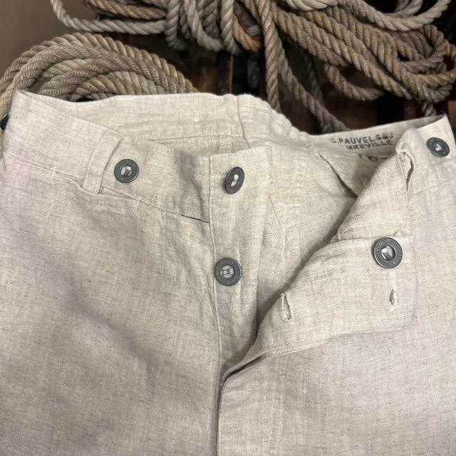 【サイズ:38】リネンミリタリーパンツ Johnbull ジョンブル レディース ブリティッシュ ミリタリー