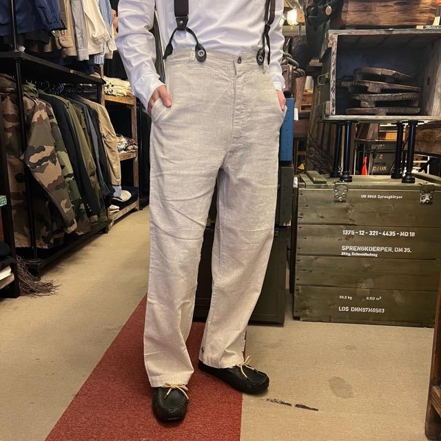 フランスタイプ ボージョンパンツ ナチュラル ファッション メンズ 軍