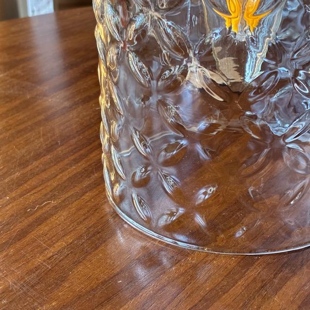 Brass socket glass shade pendant lamp Flower ブラスソケットガラスペンダントランプ フラワー 真鍮 ライト 照明 アクセントランプの画像