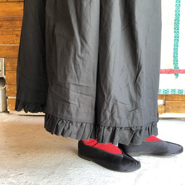 半額以下❣️新品未使用　ichi antique's グリーンスカート　フリル ICHI (イチ) フリルボリュームラップスカート ブラック : 輸入