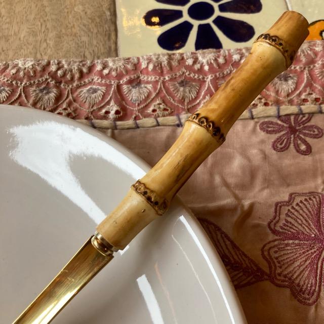 TOPANGA Ktchen　バンブーハンドルサーバーカトラリー　全2種　スプーン　フォーク　食器　カトラリー　洋食　中華　イタリアン　サラダ　パスタ |  | 03
